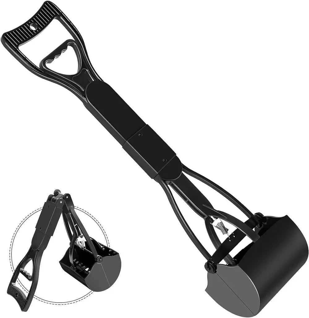 Foldable Long-Handle Dog Pooper Scooper