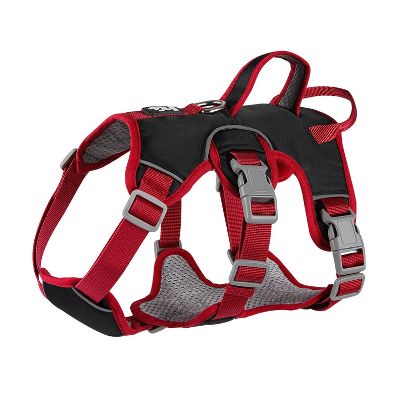 No-Pull Reflective Harness with Grip Handle