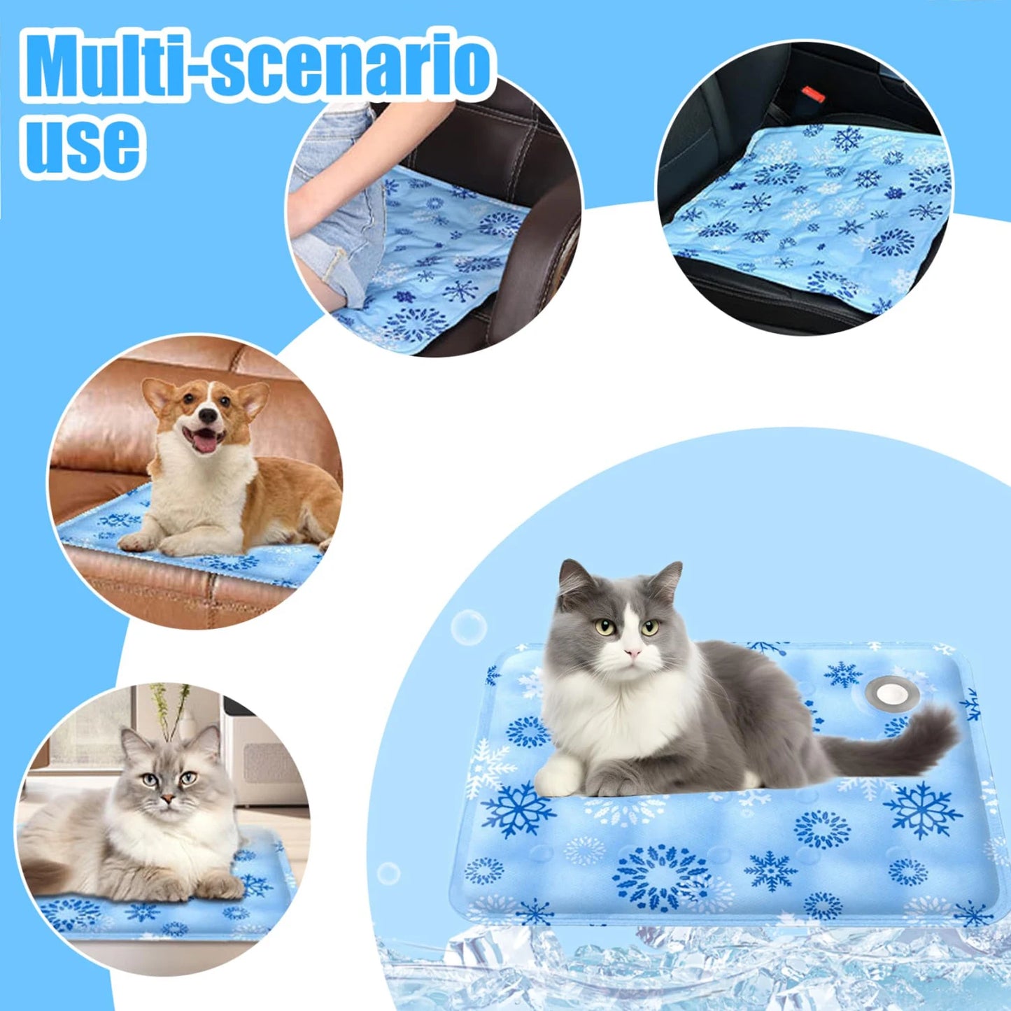 Self-Cooling Gel Pet Mat