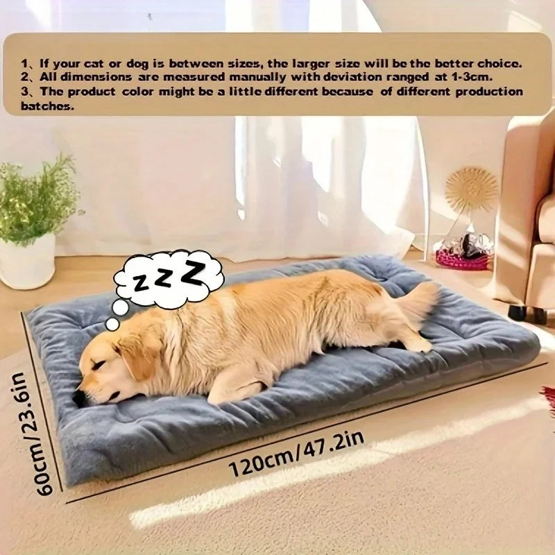 Large Plush Dog Bed Sofa