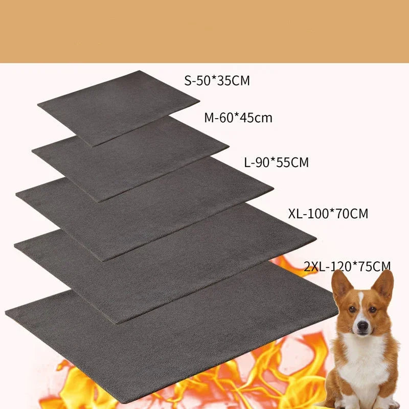 Self-Warming Pet Bed Mat