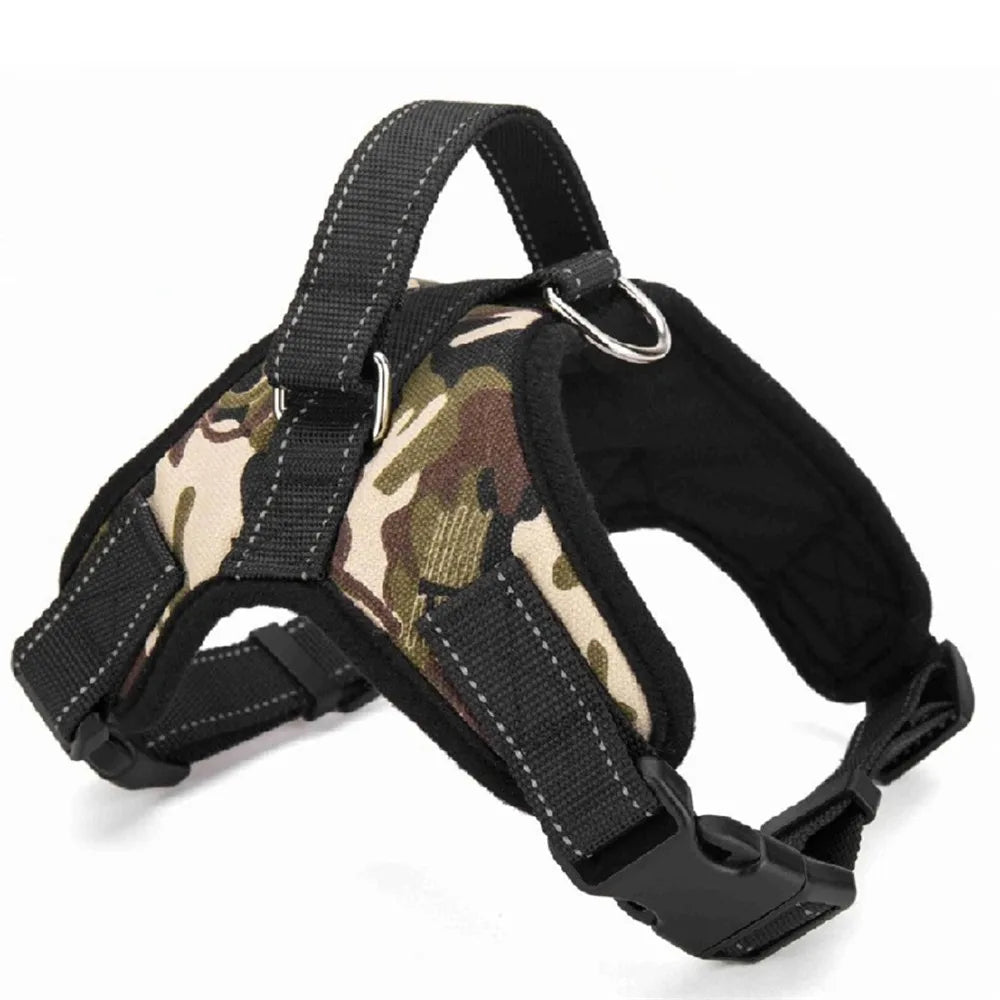 Adjustable No-Pull Reflective Dog Harness