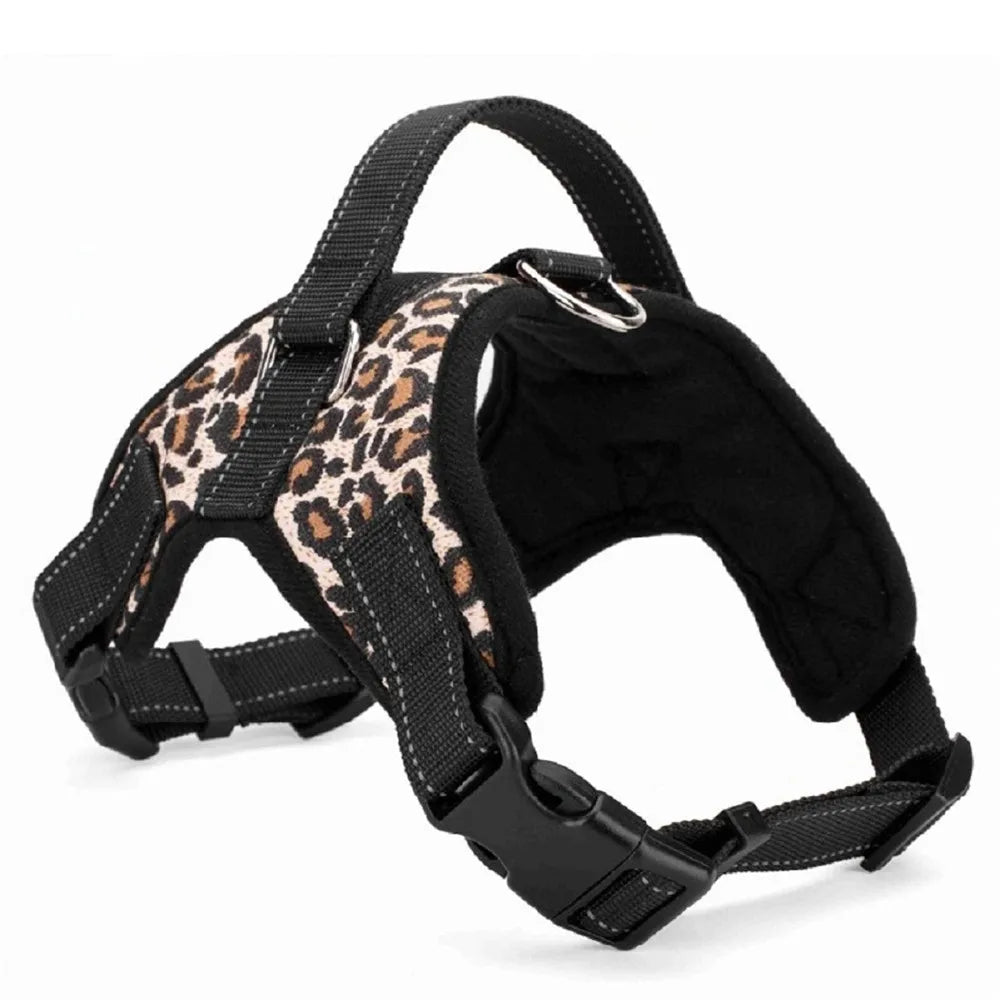 Adjustable No-Pull Reflective Dog Harness