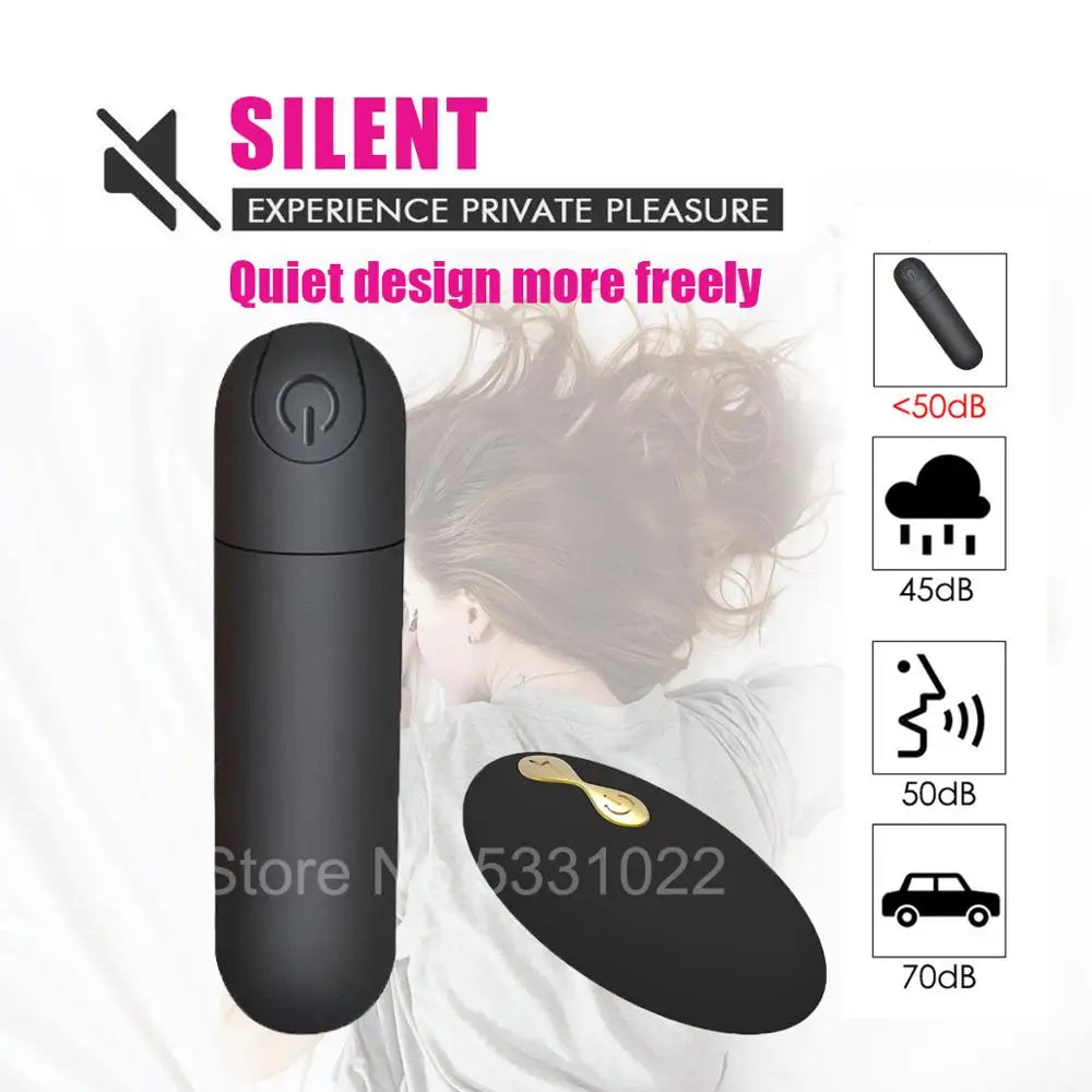 Wireless Remote Control Wearable Panty Vibrator