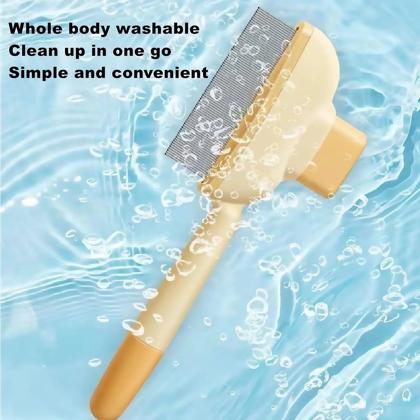 Self-Cleaning Pet Flea & Hair Comb