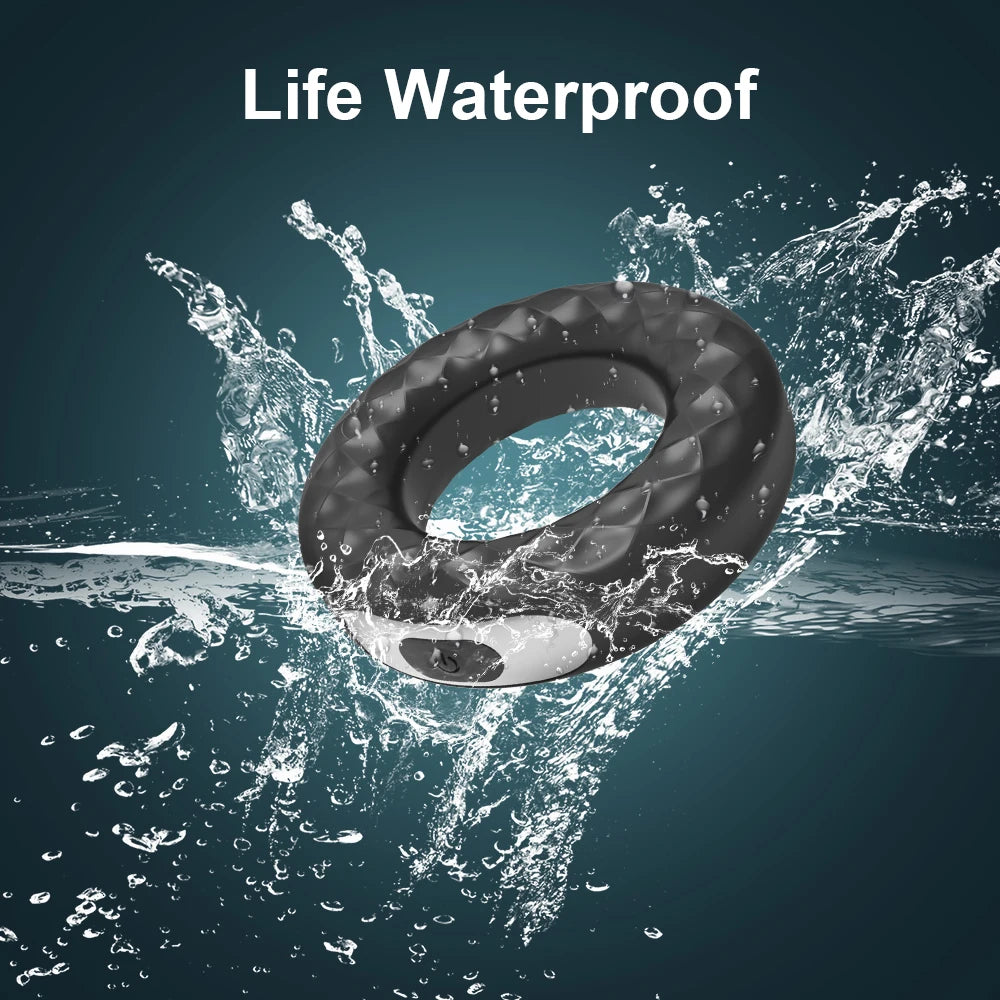 Remote-Control Vibrating Cock Ring