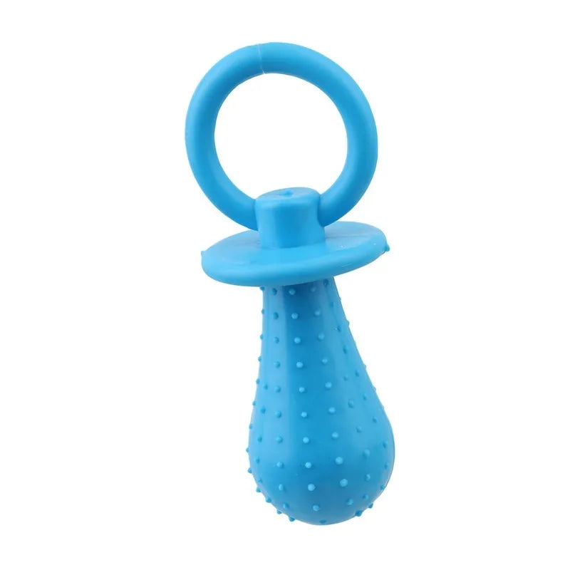 Rubber Pet Pacifier Chew Toy