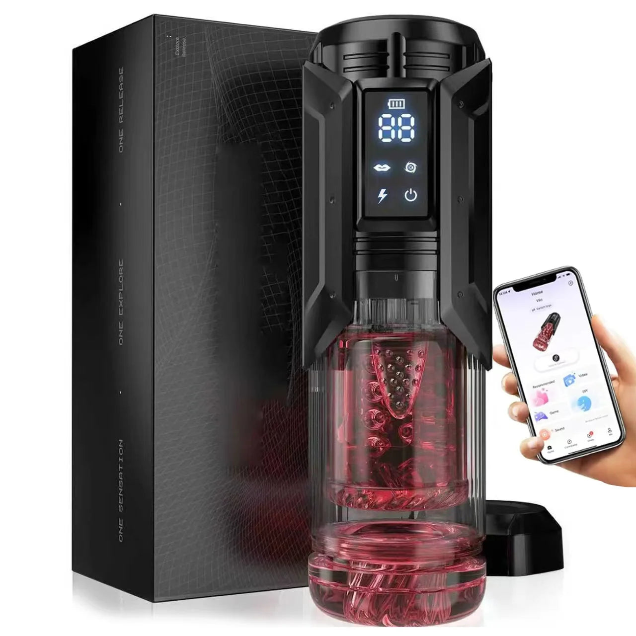 Automatic 7-Mode Sucking & Thrusting Male Stroker