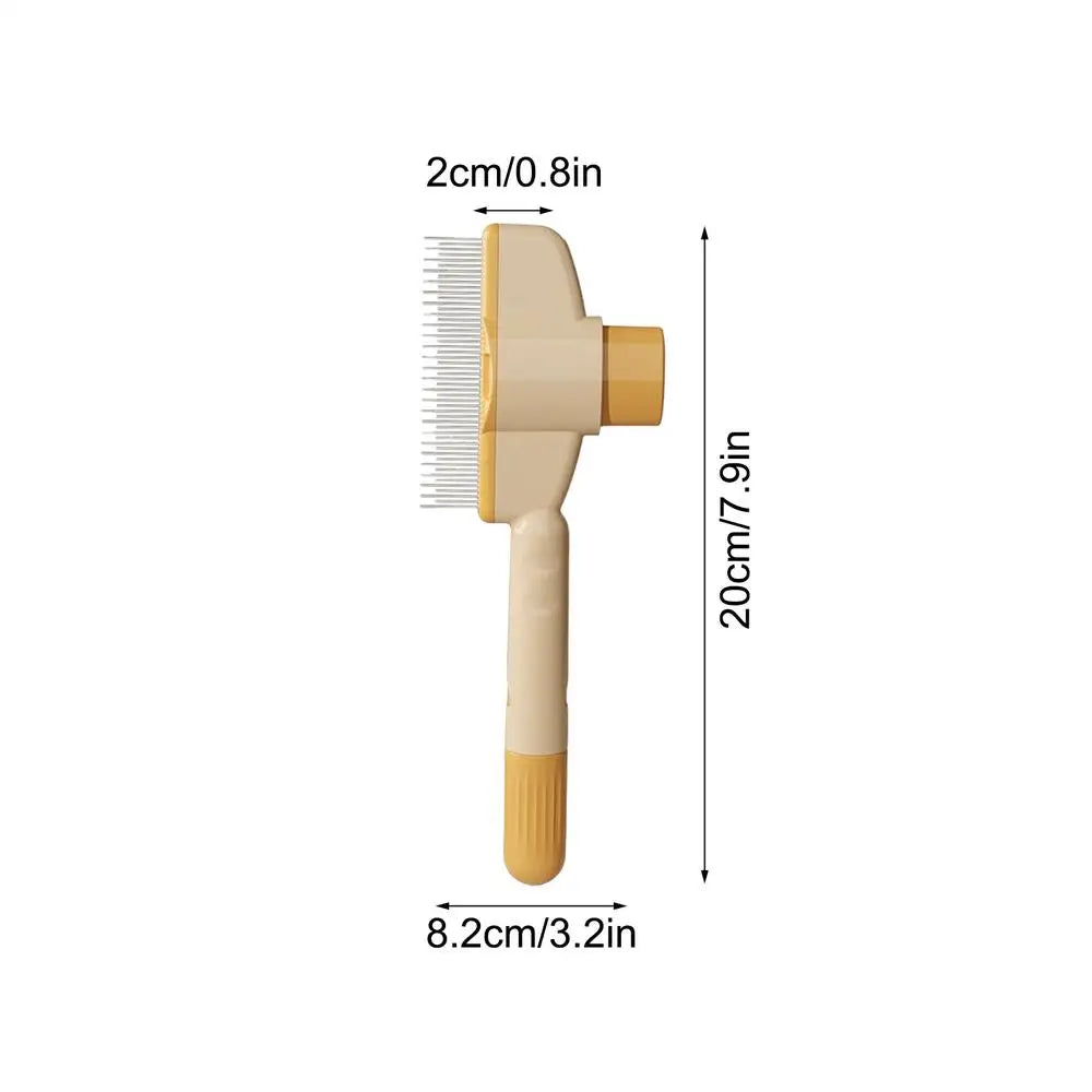 Self-Cleaning Pet Hair Removal Brush