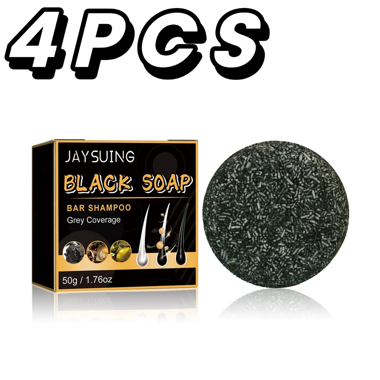 Herbal Tea Tree Dandruff Control Shampoo Bar – Oil Control, Scalp Cleansing & Hair Repair