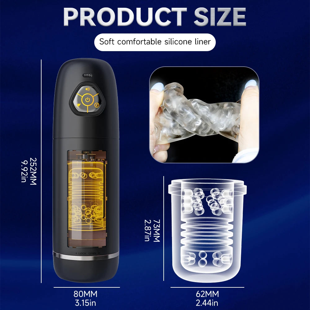 Automatic Vibrating Male Masturbator Cup