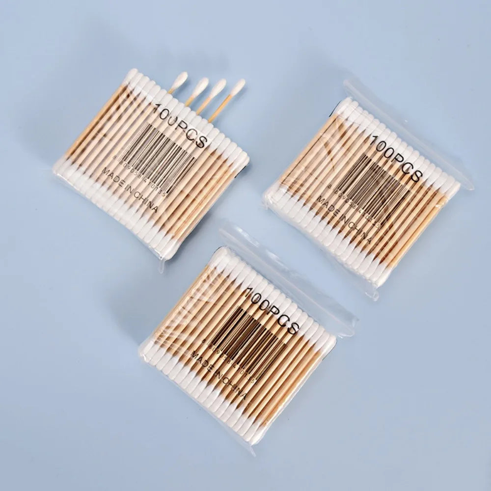 Disposable Wooden Micro Swabs for Eyelashes