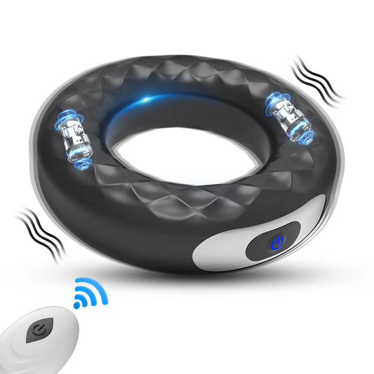 Remote-Control Vibrating Cock Ring