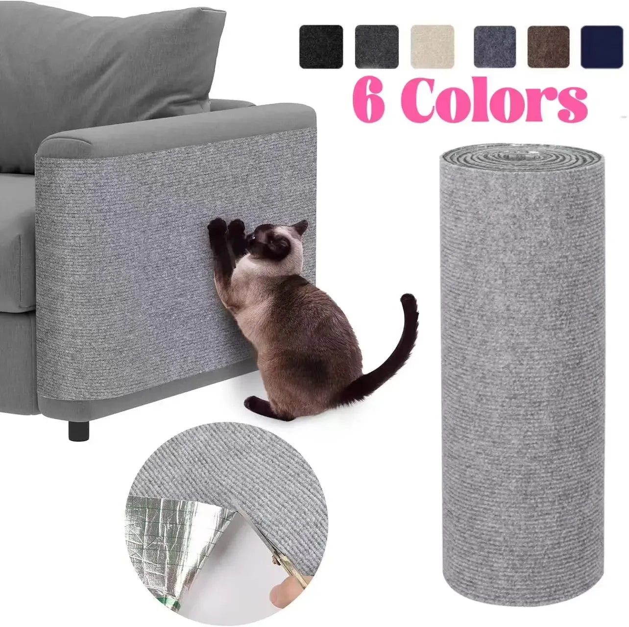 Self-Adhesive Cat Scratch Protector Carpet