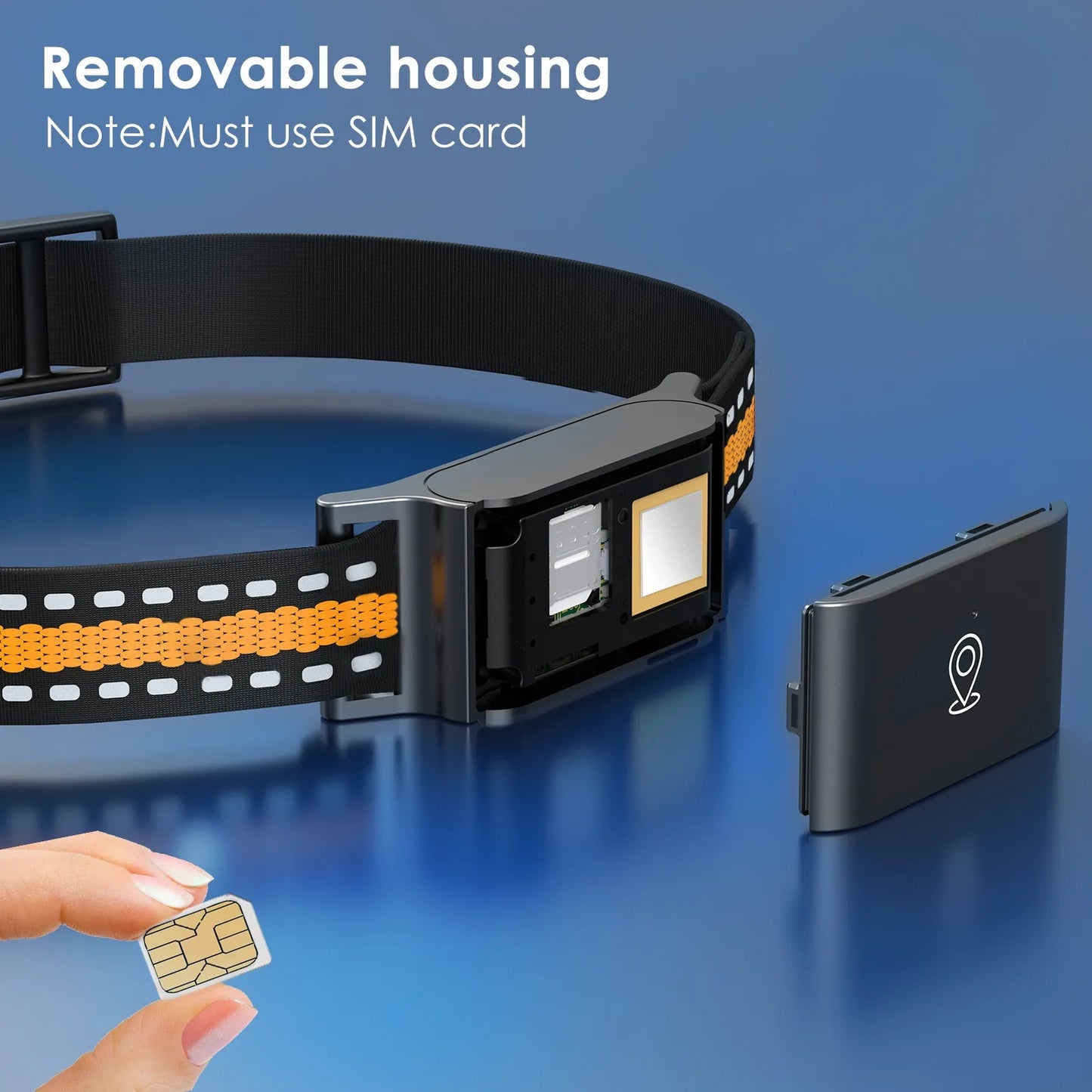 4G LTE GPS Pet Tracker Collar