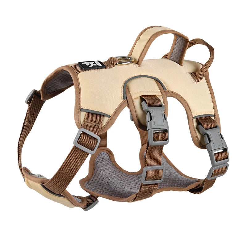No-Pull Reflective Harness with Grip Handle