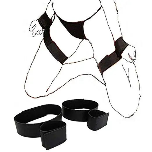 Couples BDSM Restraint Kit with Cuffs & Blindfold