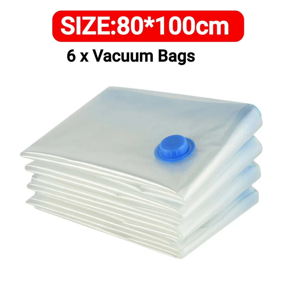 Reusable Vacuum Storage Bags with Pump