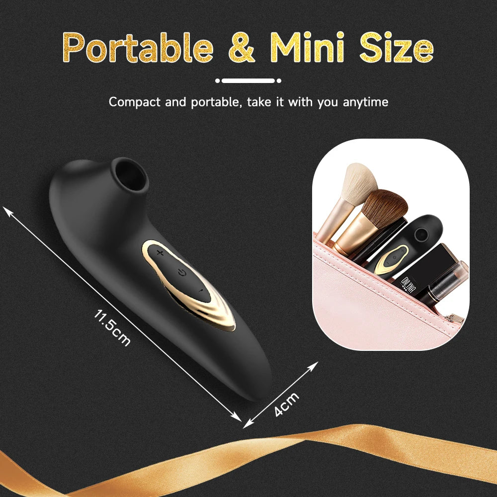 Dual-Action Air Pulse & G-Spot Vibrator