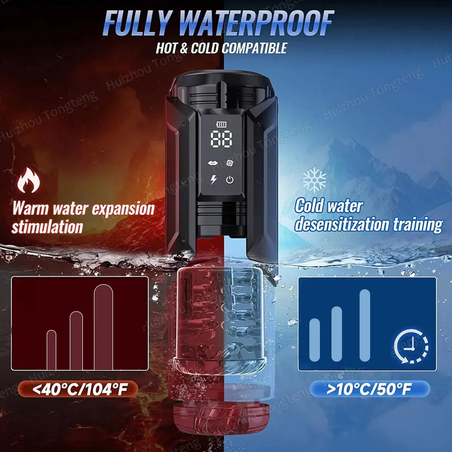 Automatic 7-Mode Sucking & Thrusting Male Stroker