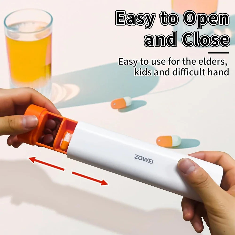 7-Day Travel Pill Organizer Box