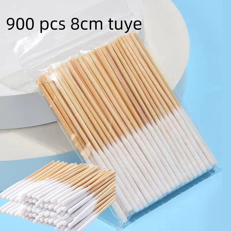 Disposable Wooden Micro Swabs for Eyelashes