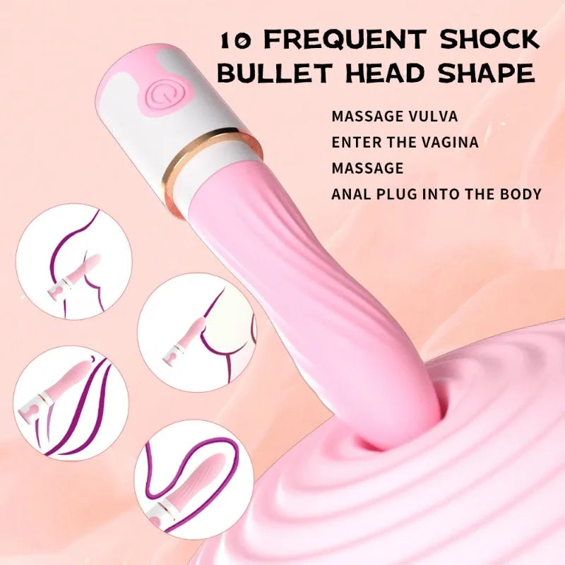 Discreet Lipstick Mini Bullet Vibrator
