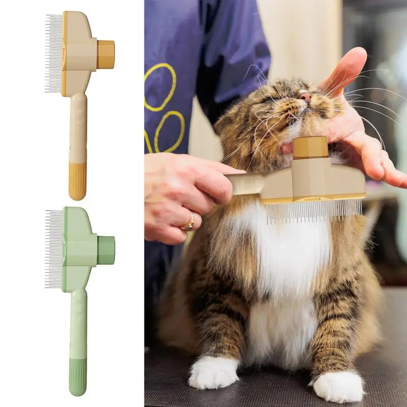 Self-Cleaning Pet Hair Removal Brush