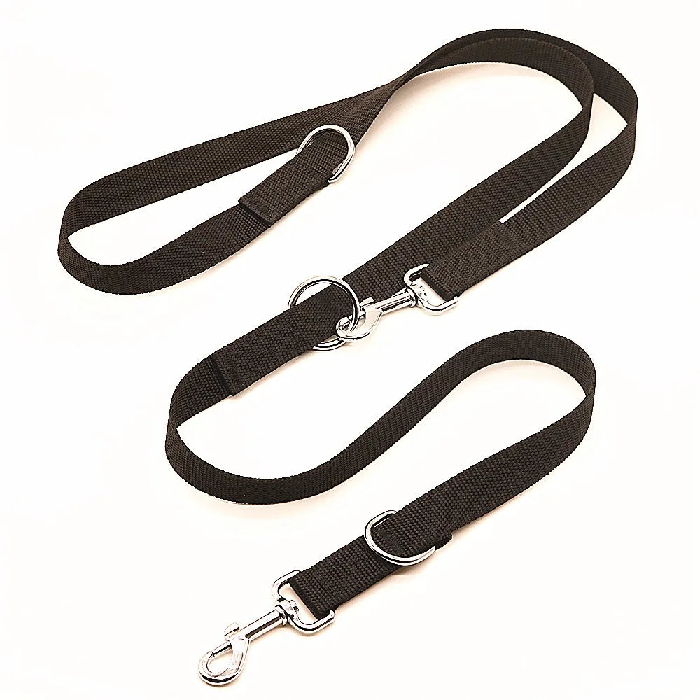 Adjustable Double-Ended Dog Training Leash (2.5m)