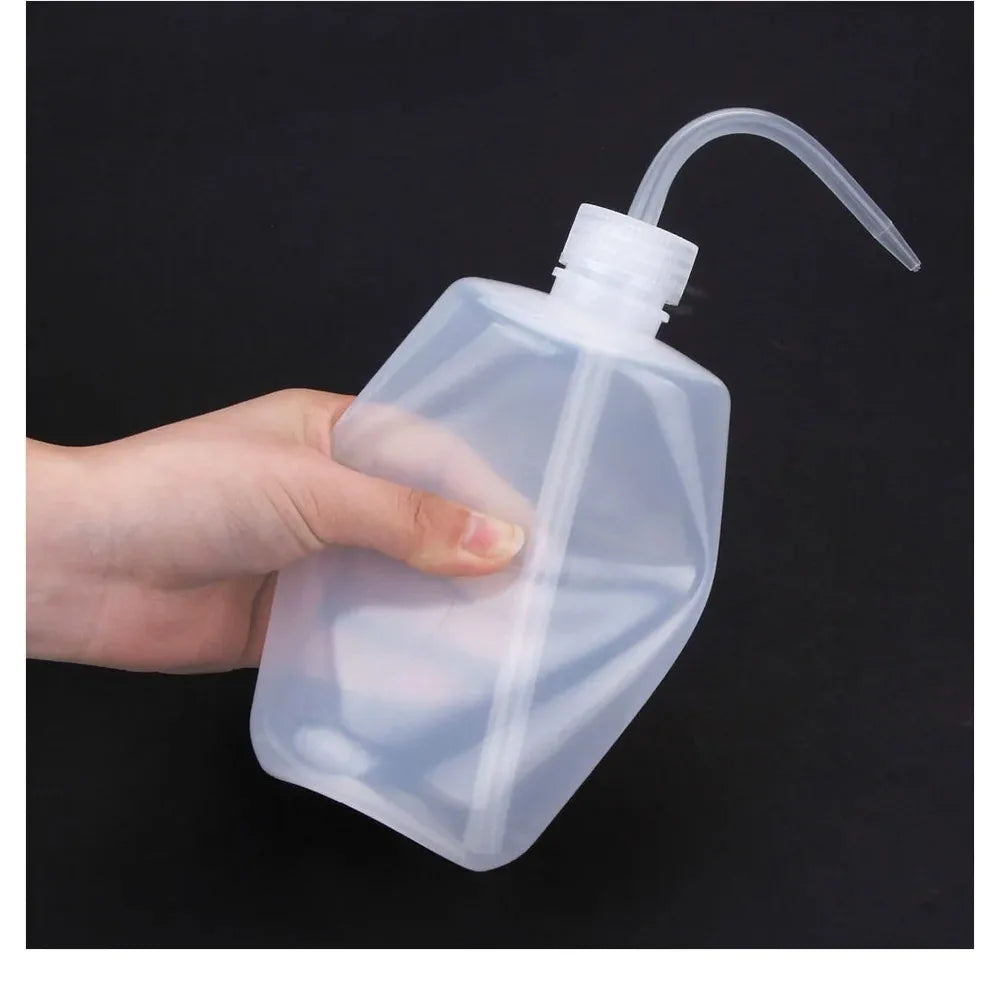 Plastic Squeeze Bottle for Tattoo & Eyelash Cleaning