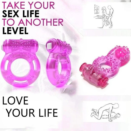 Vibrating Clitoral Cock Ring