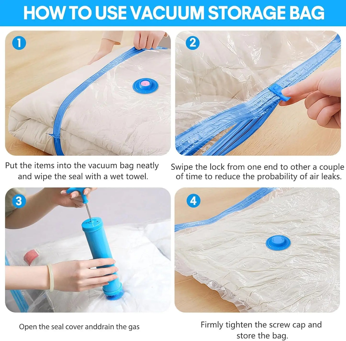 Vacuum Storage Space Saver Bags