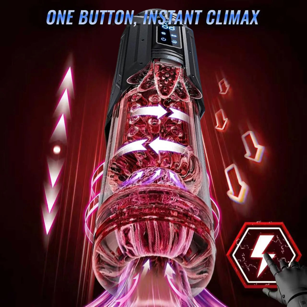 Automatic 7-Mode Sucking & Thrusting Male Stroker