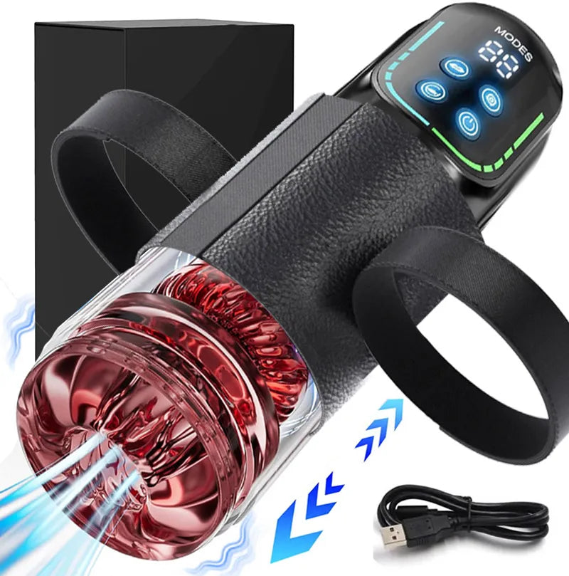 Automatic Thrusting & Rotating Male Stroker