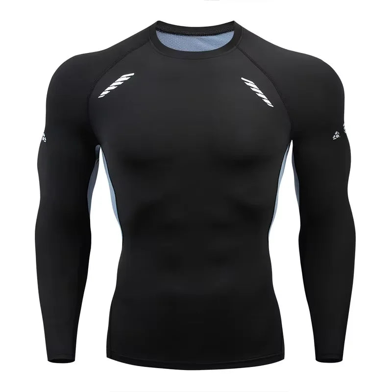 Men’s Quick-Dry Compression Gym Tee
