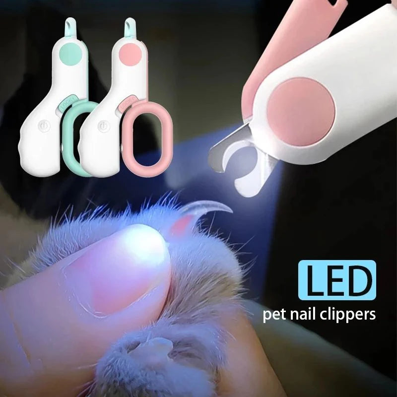 LED Pet Nail Clipper & Trimmer