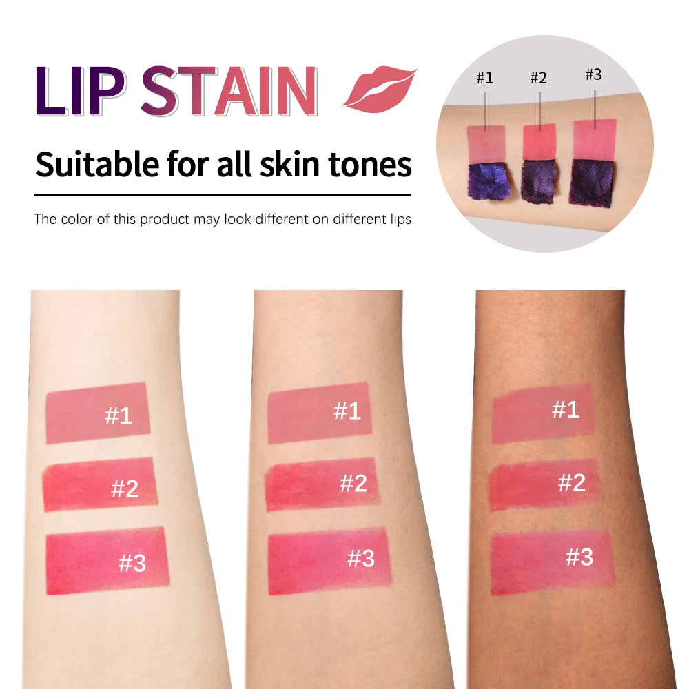 Peel-Off Waterproof Lip Stain – Long-Lasting Pink Tint