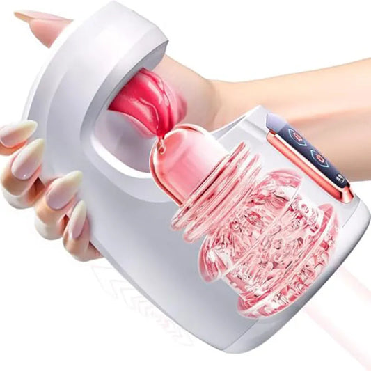 2025 Tongue-Licking Thrusting Male Stroker