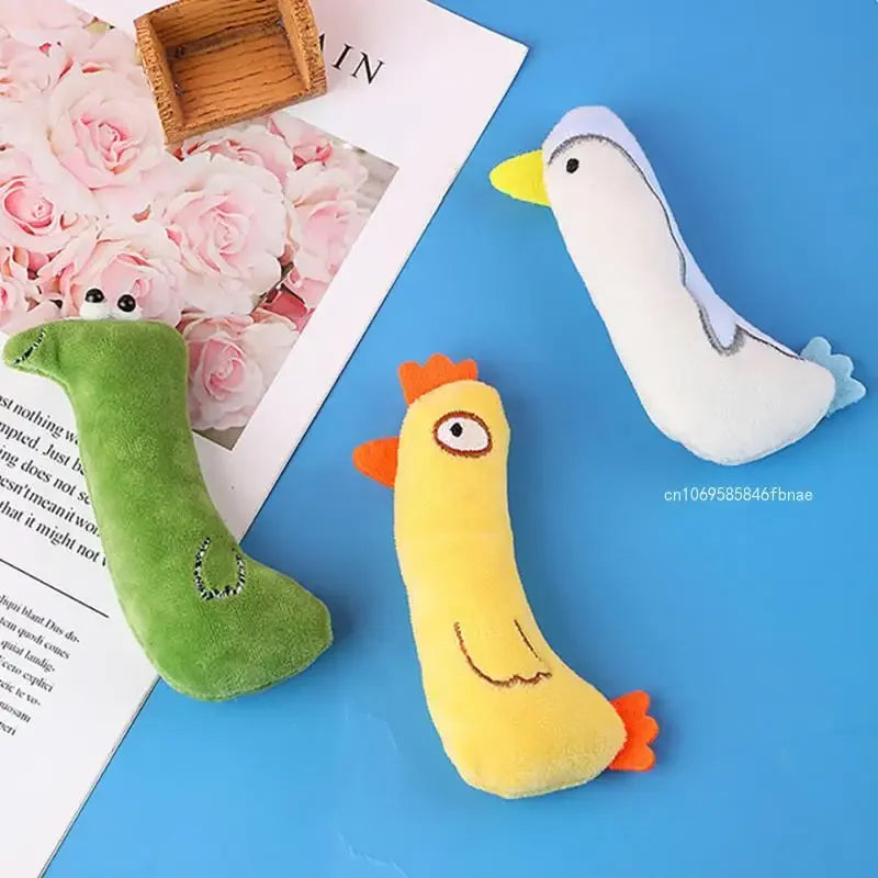 Catnip Plush Cat Toy Pillow