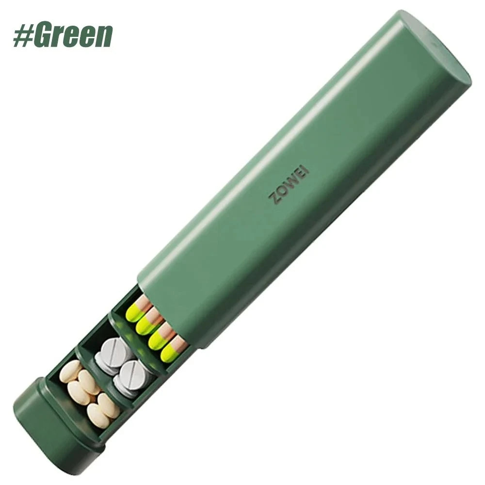 7-Day Travel Pill Organizer Box