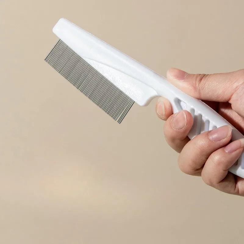 Stainless Steel Pet Shedding & Flea Comb