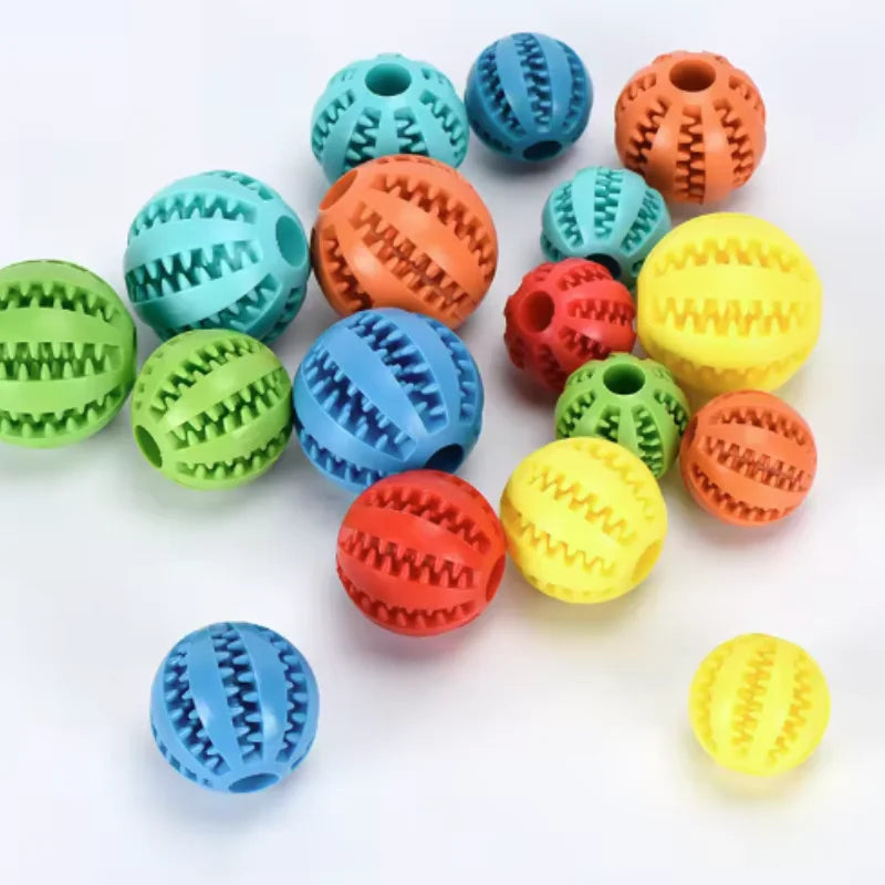 Interactive Rubber Pet Ball Toy