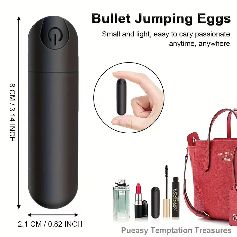Rechargeable 10-Mode Mini Vibrator