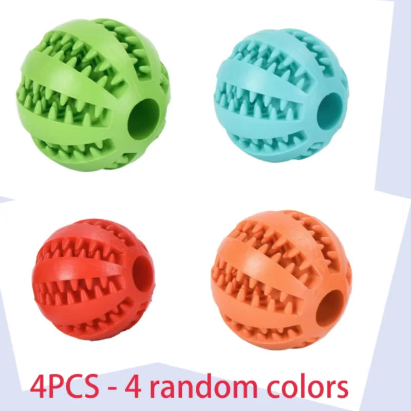 Interactive Rubber Pet Ball Toy