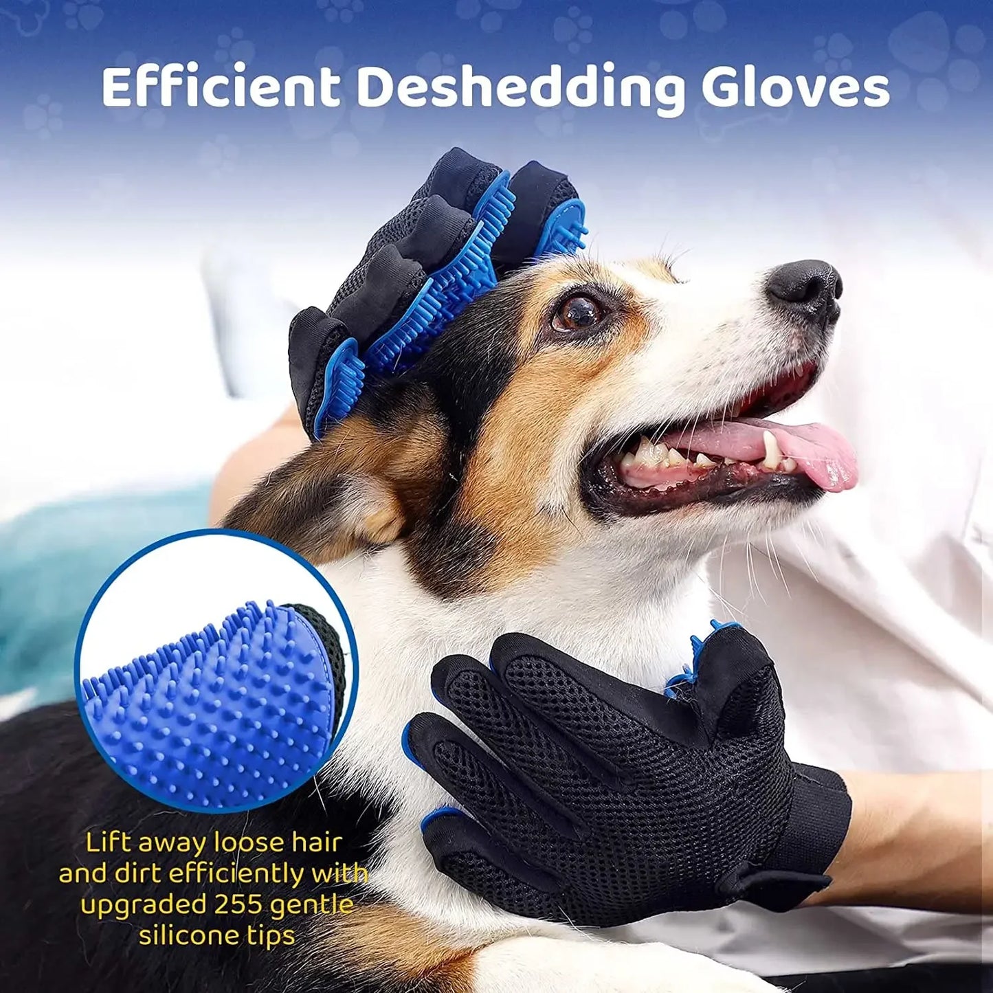 Pet Grooming & Hair Removal Glove