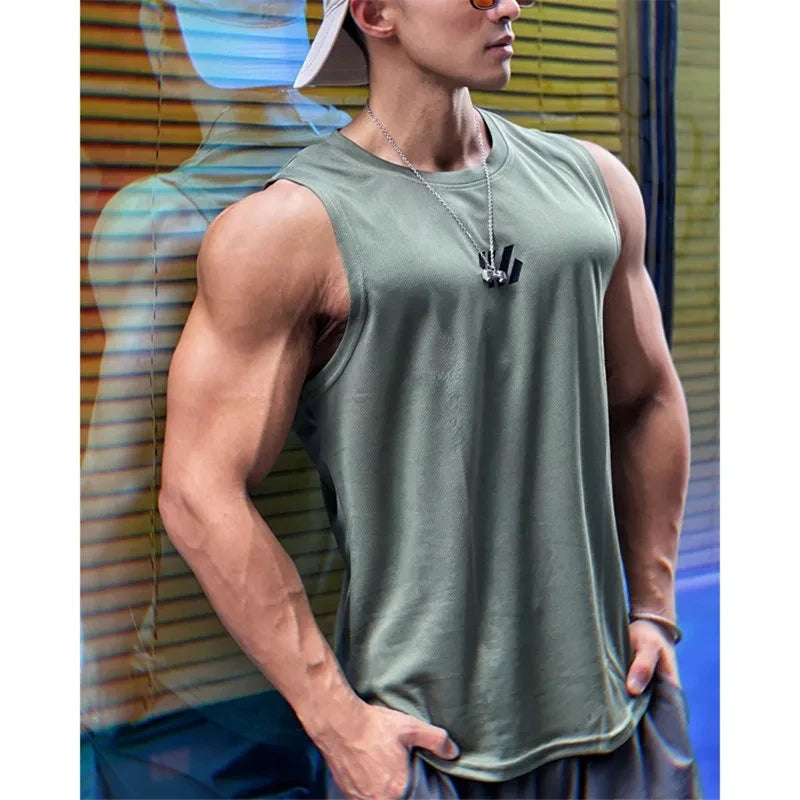Men’s Mesh Gym Tank Top