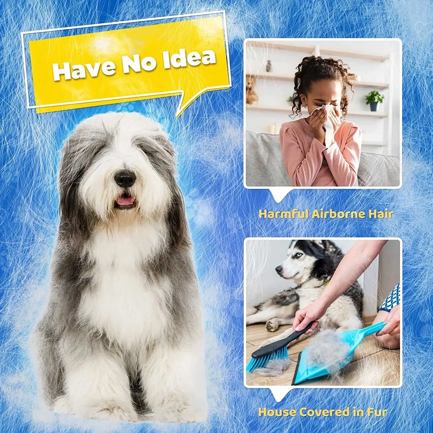 Pet Grooming & Hair Removal Glove