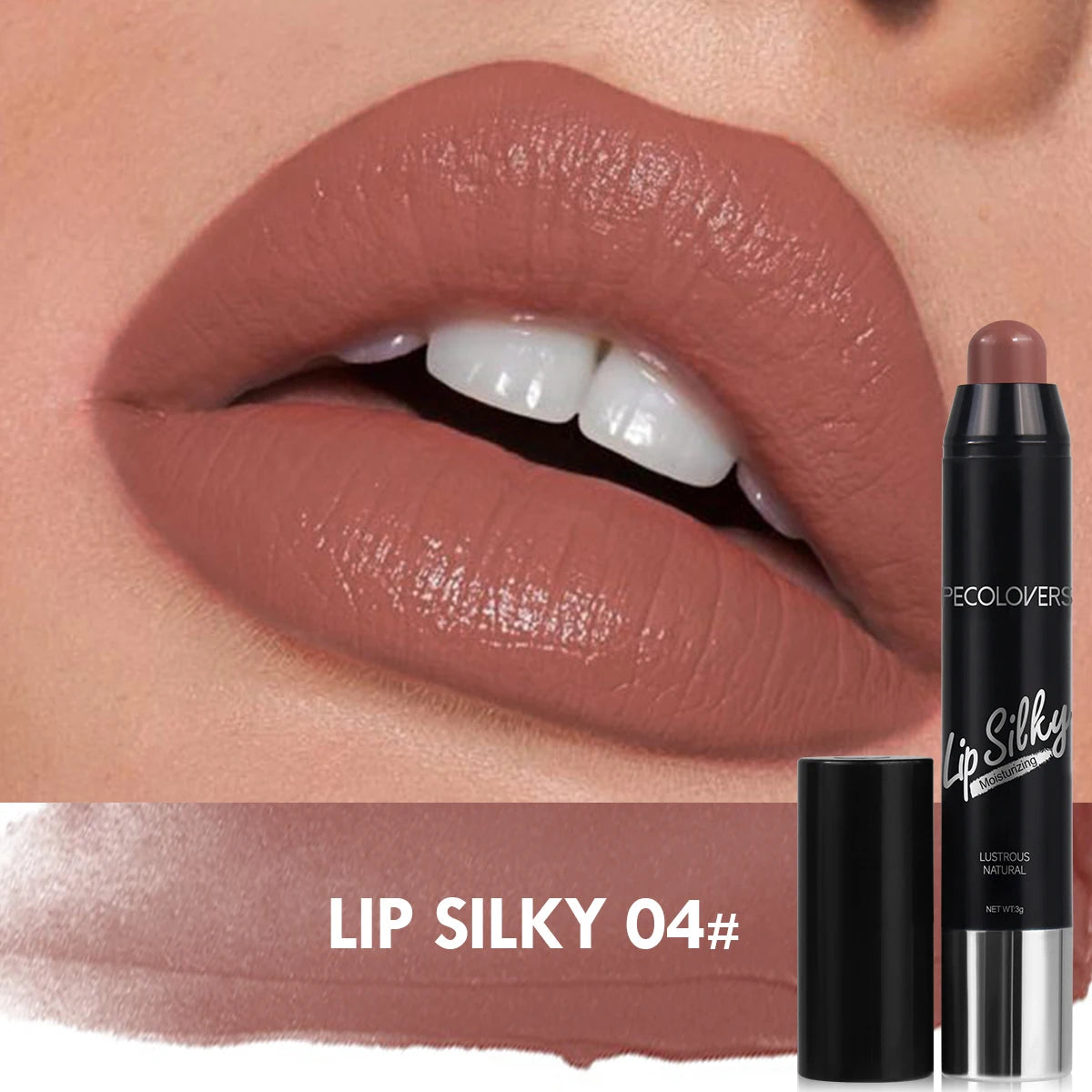 Matte Lipstick Pencil – Waterproof Long-Lasting Lip Tint”