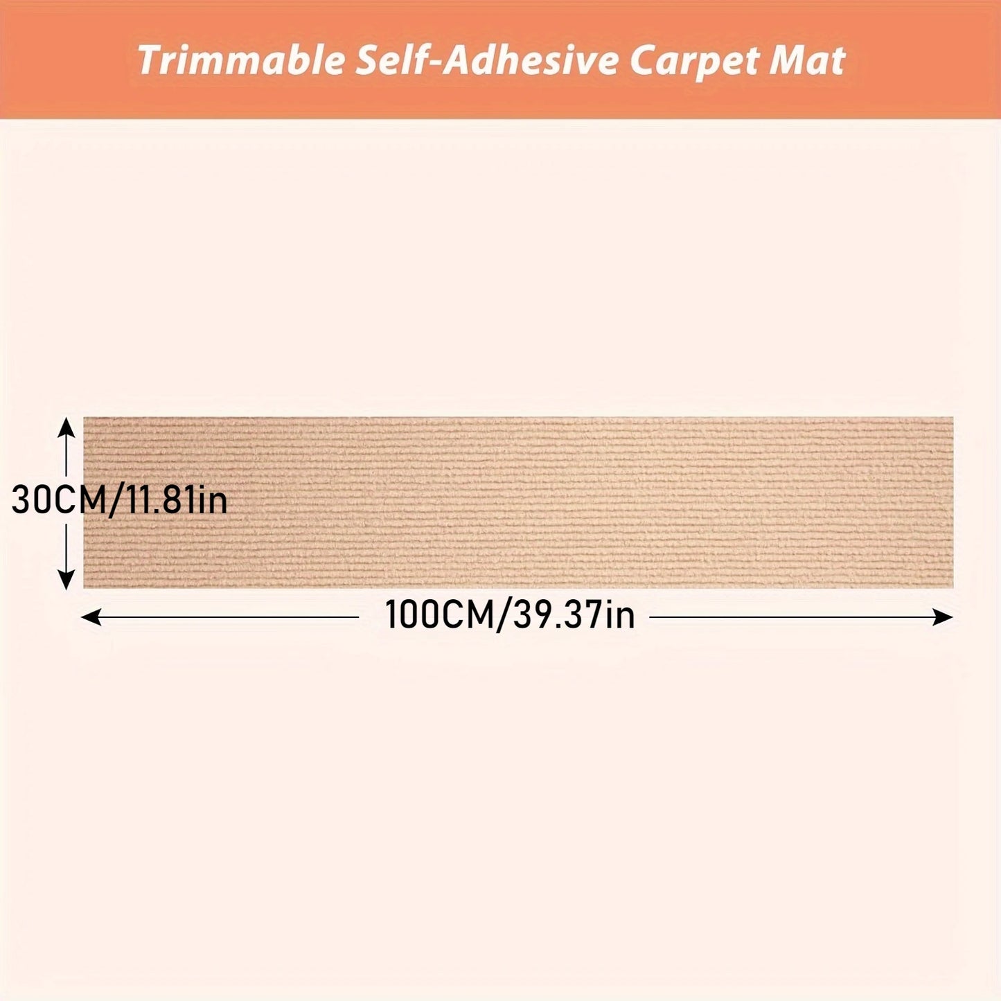 Self-Adhesive Cat Scratching Mat