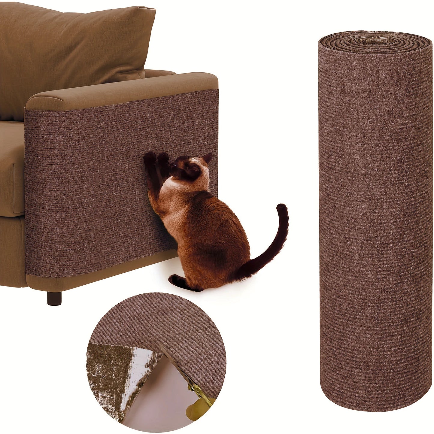 Self-Adhesive Cat Scratching Mat